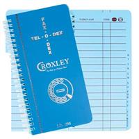 CROXLEY TELEPHONE INDEX BOOK - JD595 ( thick )