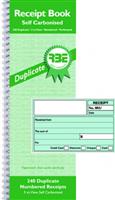 RBE Cash Receipt Book  Duplicate  Ref# F0201 ( 240 numbered )