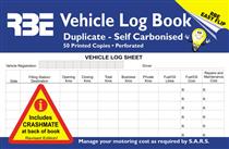 RBE Drivers Vehicle Log Book  F0584