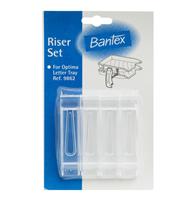 Bantex 9863 Letter Tray Risers  