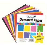 Gummed Paper  20 per pack (150 x 150mm) 