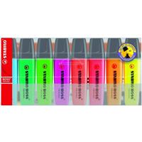 Stabilo Boss Highlighters  Wallet of 8