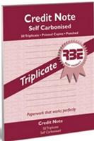 RBE A5 Credit Note Book  Triplicate ref#F0027