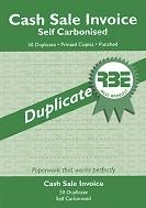 RBE A5 Cash Sale Book  Duplicate ref#F0102