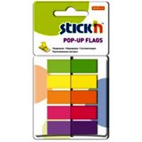 Pop Up Flags ( 45 x 12mm )  5 Assorted  Colours