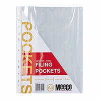 Standard Filing Pockets 40mic ( 10 or 100 per pack )