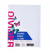 A4 Board Divider White 10 Cut