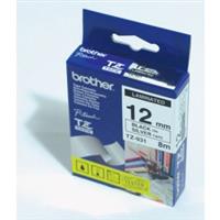 PTOUCH TZ931 Brother 12MM BLACK ON SILVER