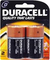 DURACEL D BATTERY  ( 2 per pack )