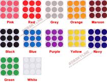 13mm Round Colour Code Labels  ( 400 aprox per box )